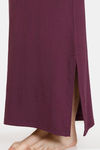 Rosaline All Day Cut And Sew Saree Inskirt - Blackberry Wine — thumbnail 7